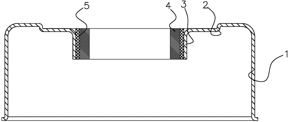 Motor end cover and production method thereof