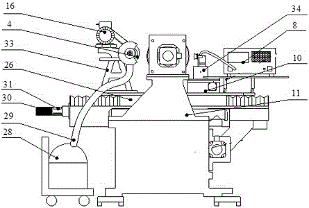 A radome performance measurement and online correction device and method