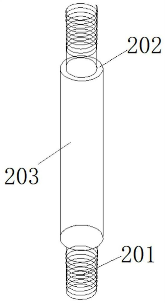 Double-coupling-beam structure with buckling restrained braces and construction method of double-coupling-beam structure