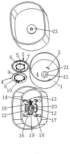 Inner tub structure for washing machines