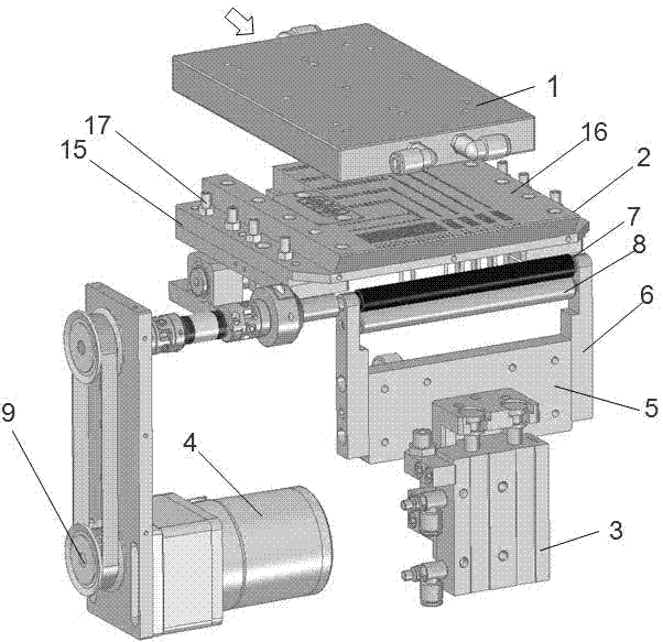 Machine for automatically attaching flexible display screen polarizers