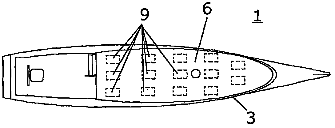 Method and system for stabilizing a vessel