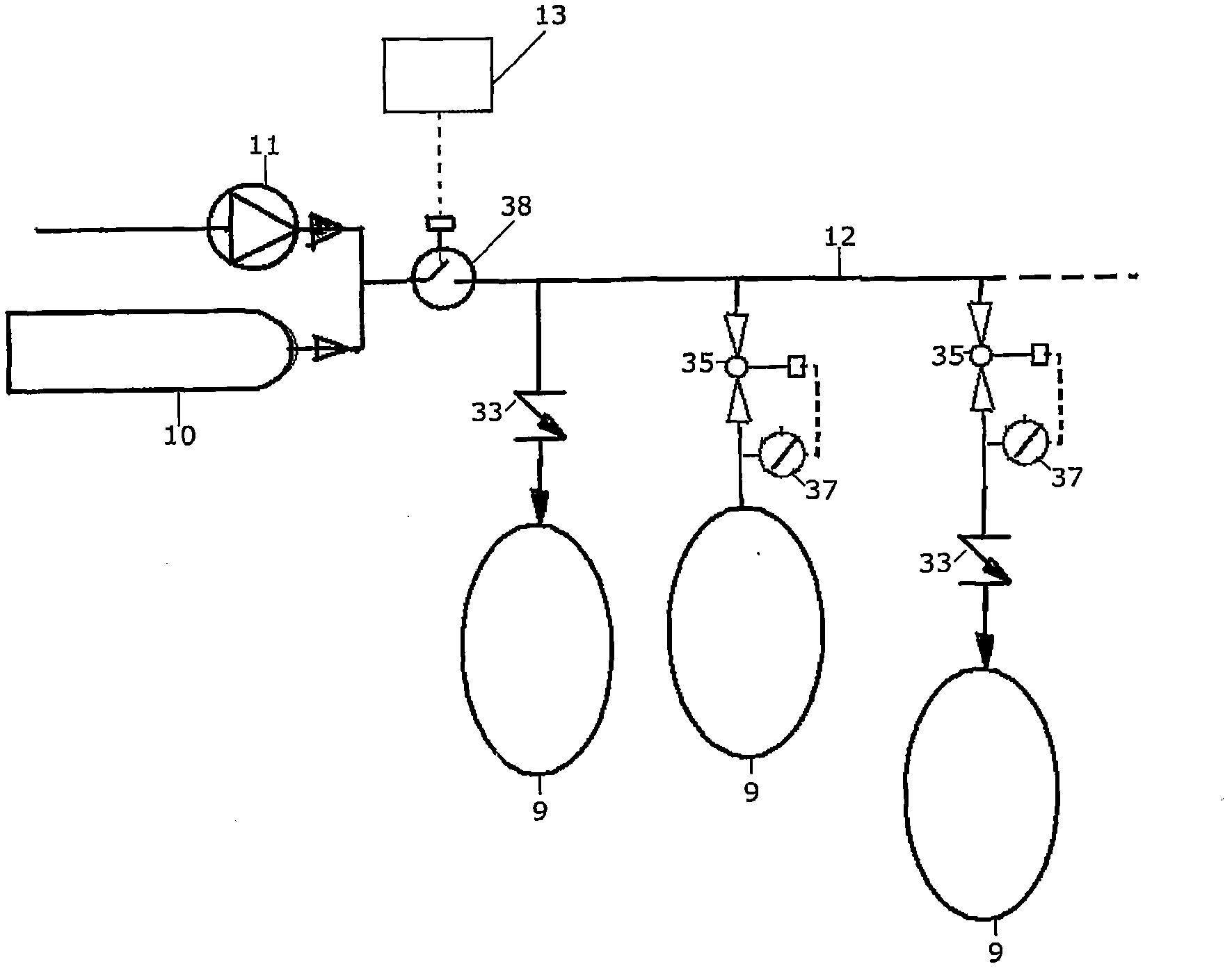 Method and system for stabilizing a vessel