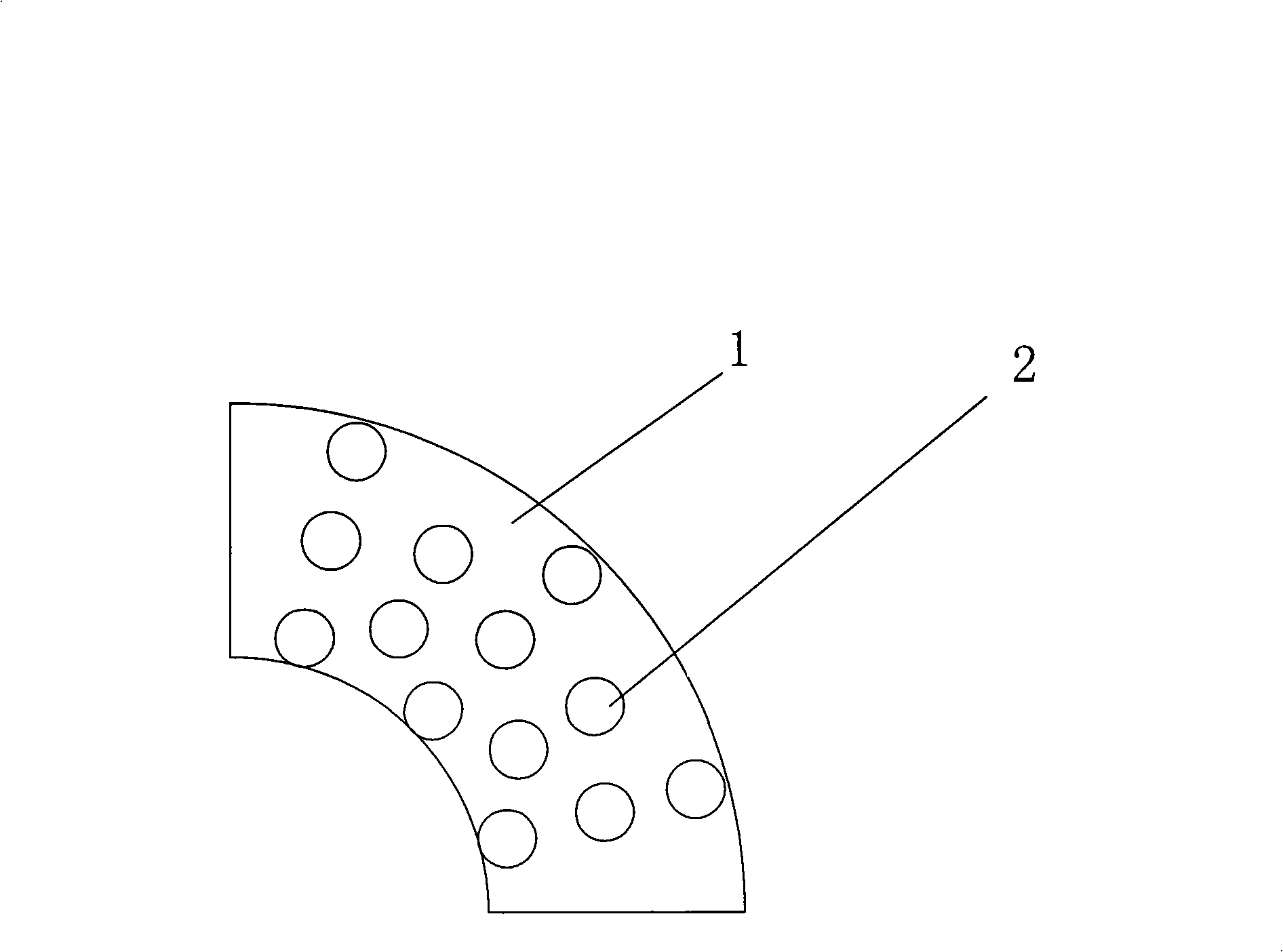 Diamond positioning and arrangement impregnated rock bit and fabrication technology thereof