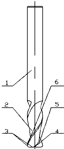 Double-arc high-feed annular milling cutter and its preparation process and detection method