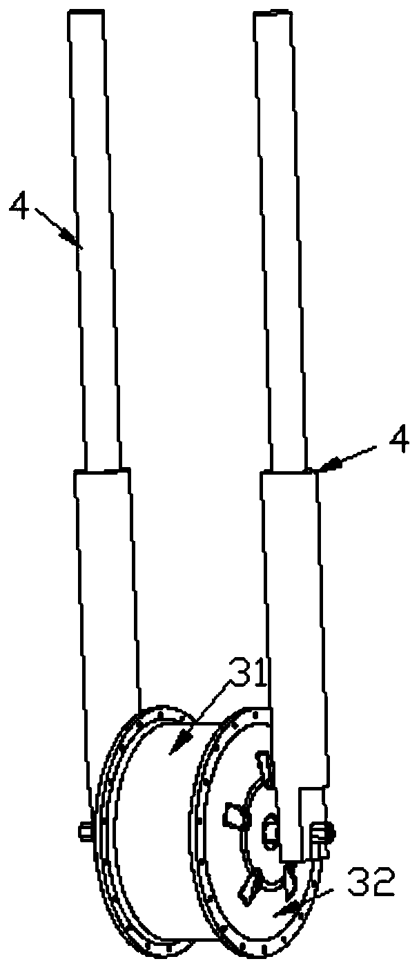 Electric auxiliary driving mechanism for bicycle or motorcycle