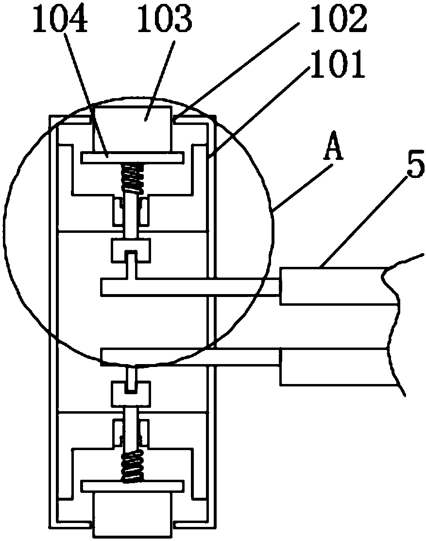 Protection device for communication line interface