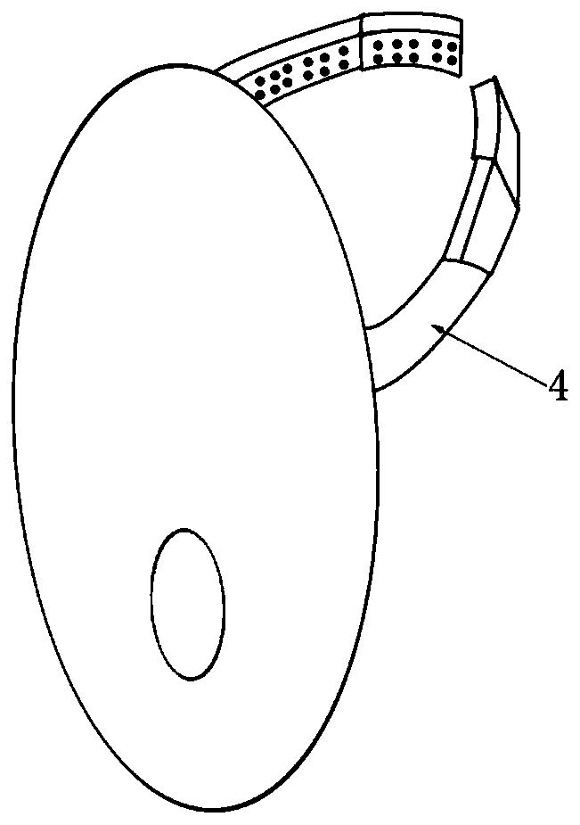 Isolation device used for isolating droplet transmission during oral cavity treatment