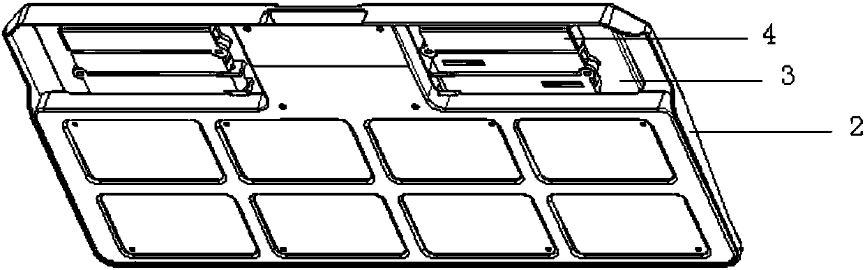 Tray supporting mechanism