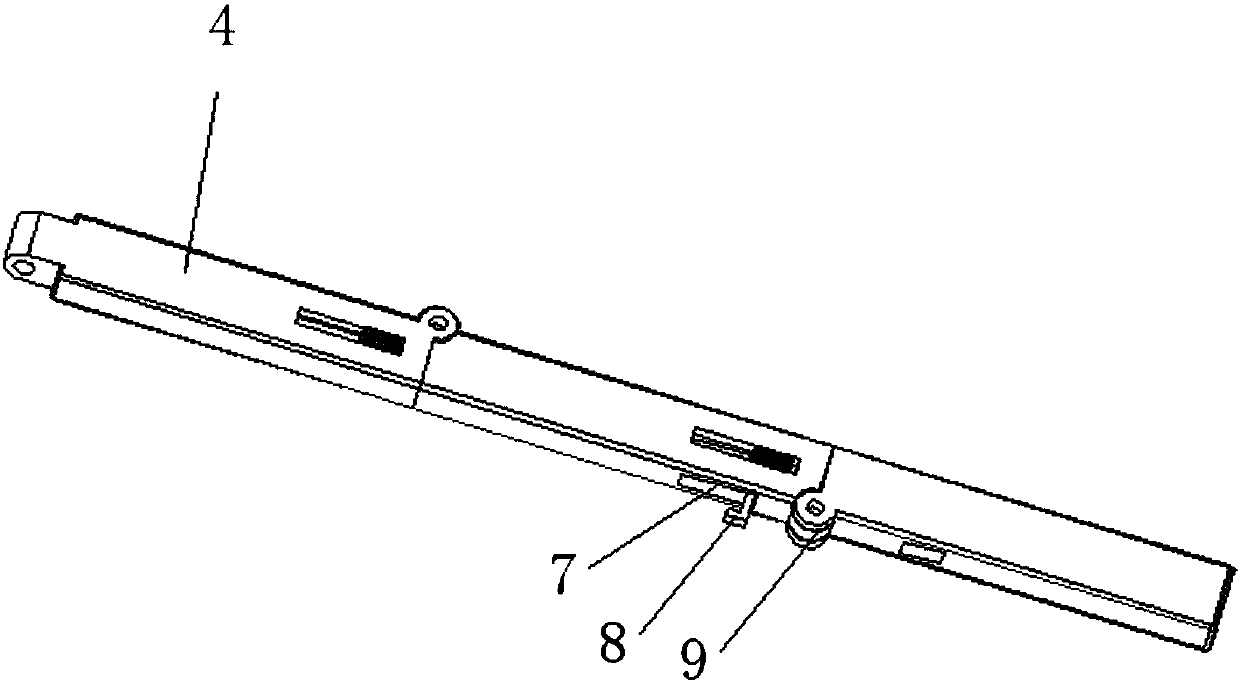 Tray supporting mechanism