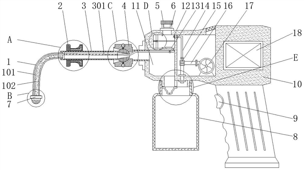 A pediatric sputum suction device