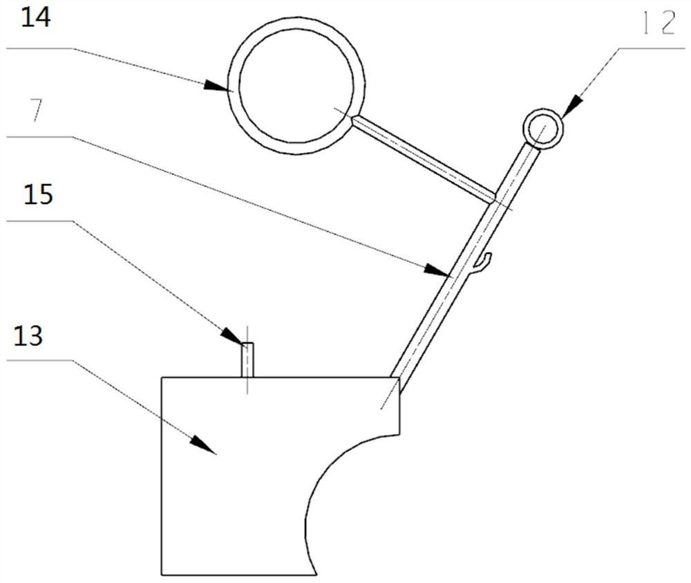 Overhauling device for high-pressure oil pump of diesel engine of nuclear power station and overhauling method of overhauling device for high-pressure oil pump of diesel engine of nuclear power station