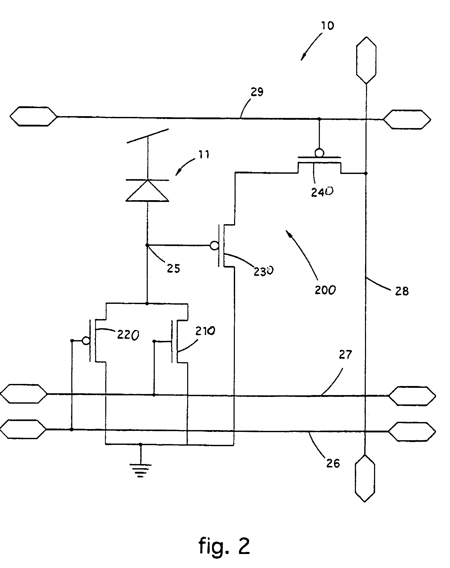 Photo-sensitive element for electro-optical sensors operating under various illumination conditions