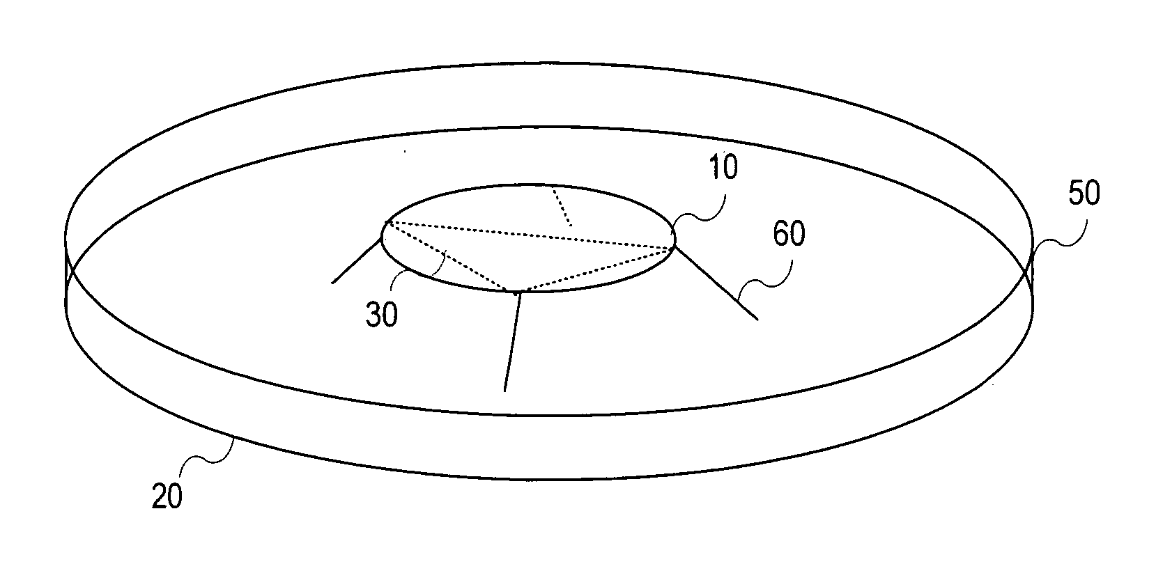 Capacity loaded planar antenna with short stubs