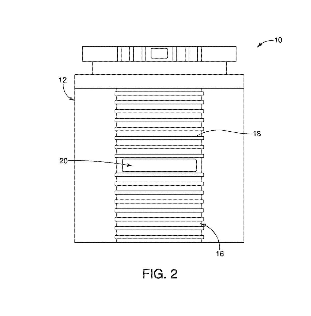 Rechargeable battery pack with active or passive cooling