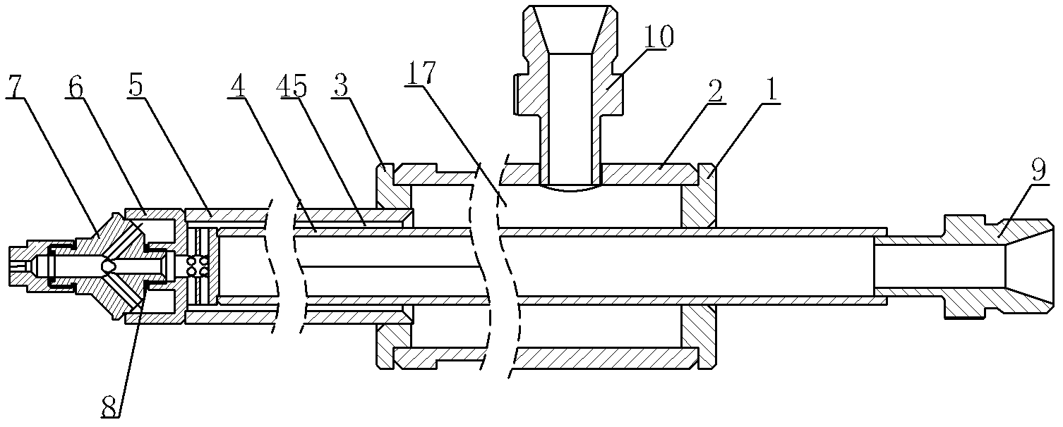 SNCR (Selective Non-Catalytic Reduction) denitration wall jet apparatus