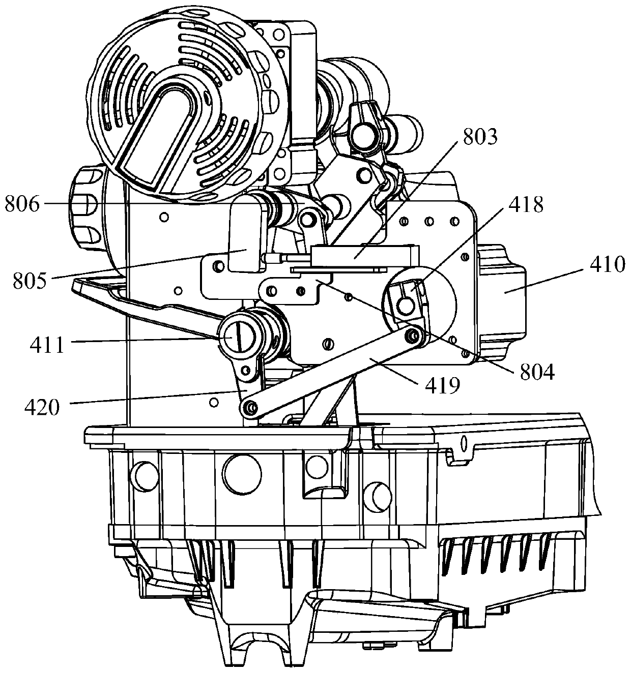 a sewing machine