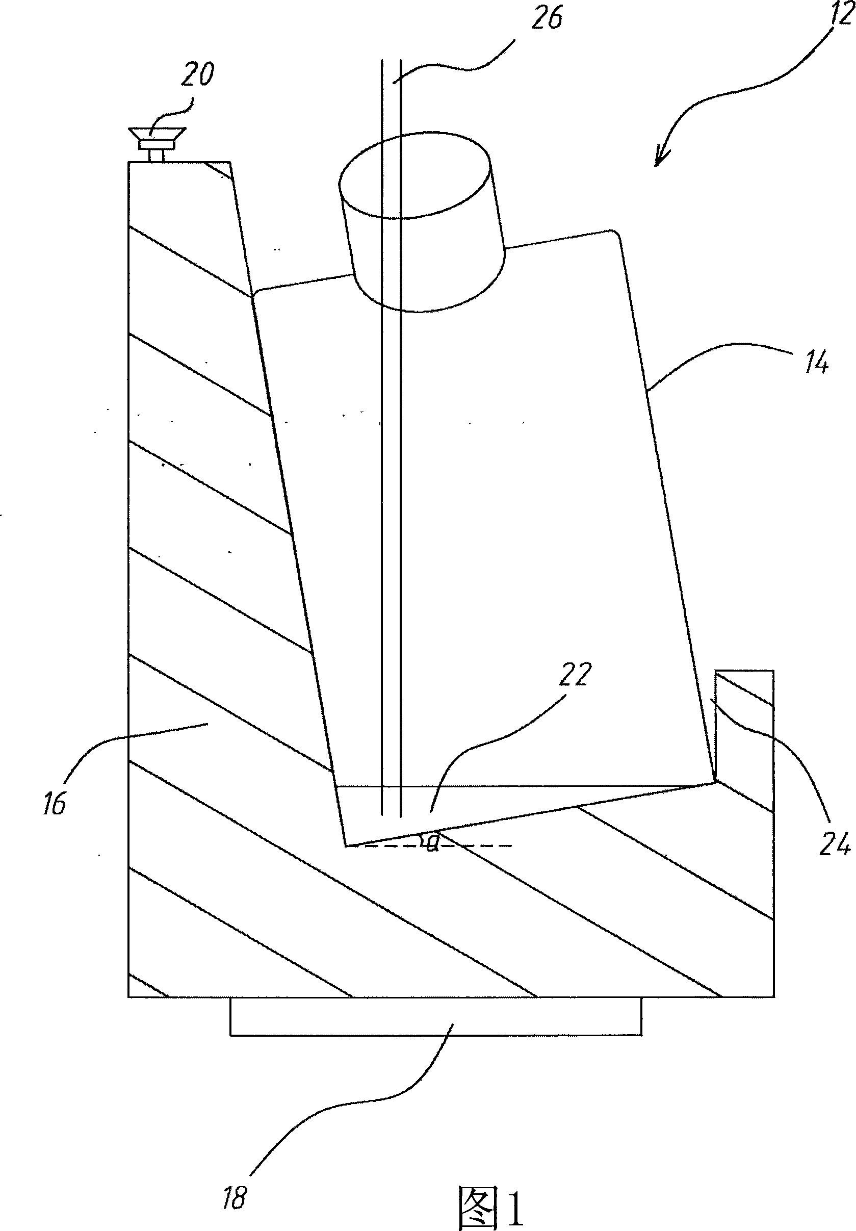 Liquid crystal residue alarm system and method thereof