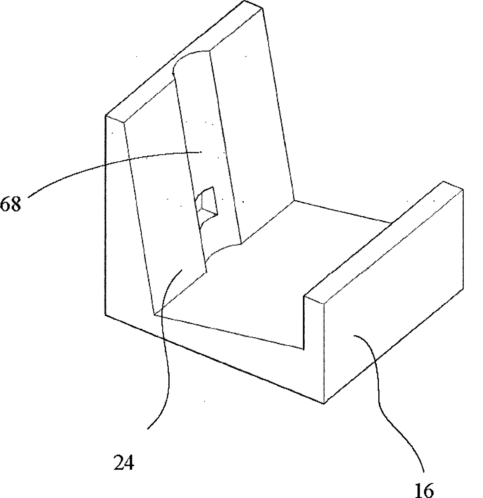 Liquid crystal residue alarm system and method thereof