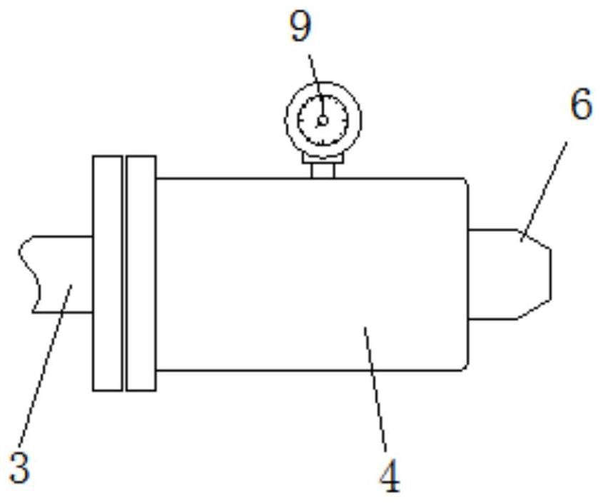 Gas countercurrent test device based on roadway network outburst port self-opening