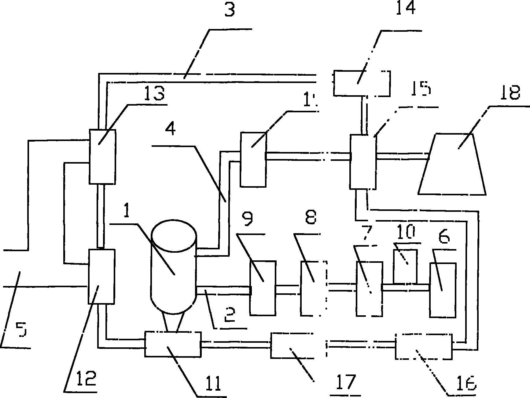 Desulfuration process and device thereof