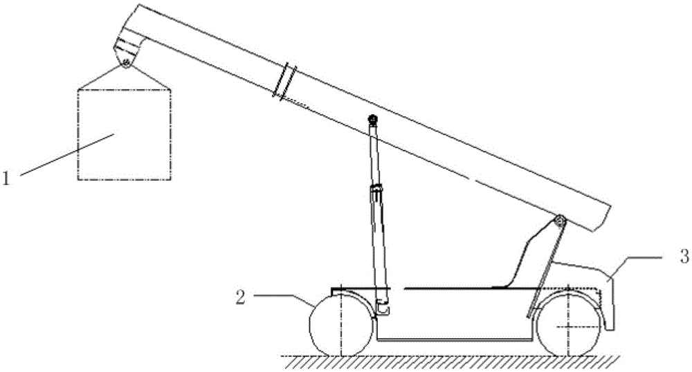 A sliding balance counterweight device and a crane