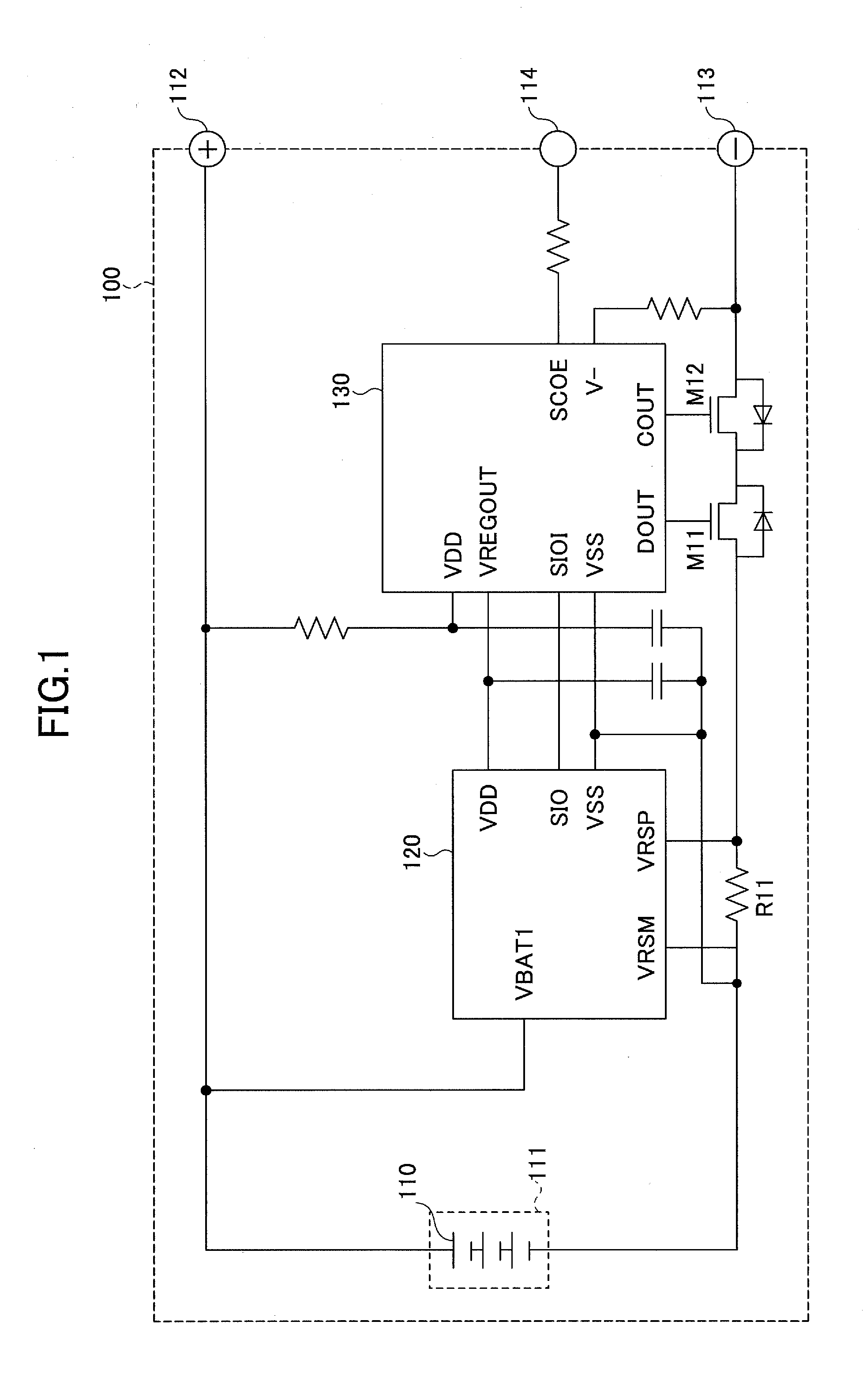 Circuit and method for determining internal short-circuit, battery pack, and portable device