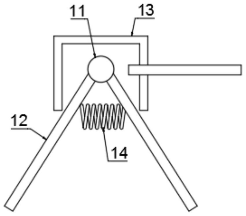 A continuous cutting and processing production device for ceramic tiles