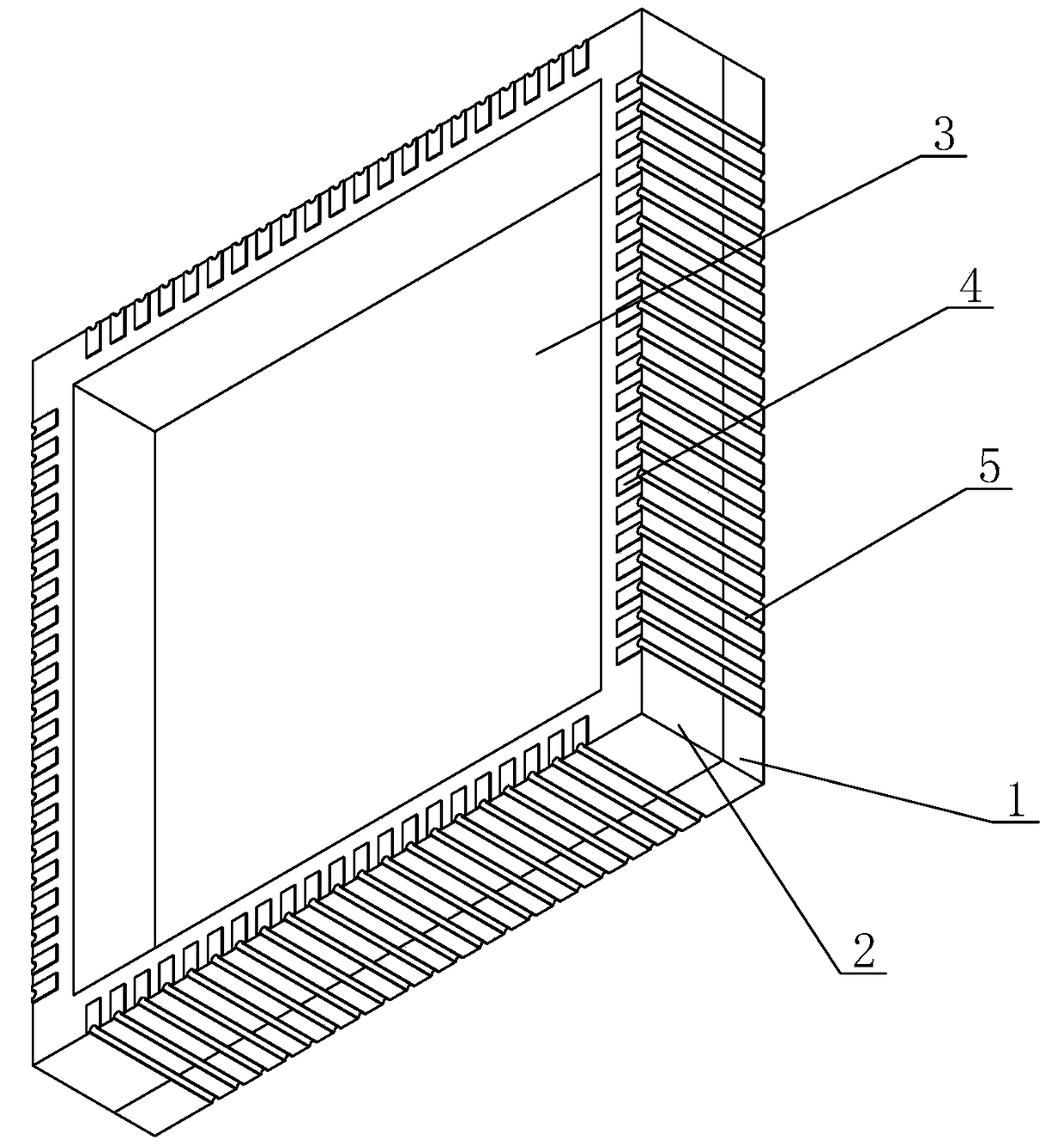 A miniaturized electronic module circuit system and its manufacturing method