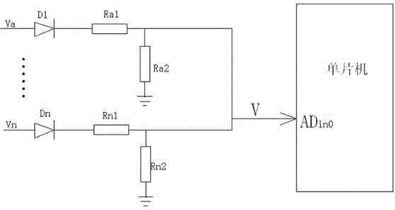 Fault Diagnosis Circuit Based on SCM AD Converter