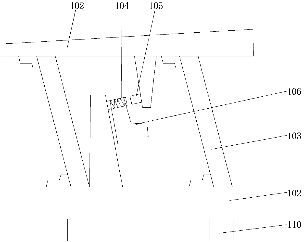 Plastic insert heating softening apparatus