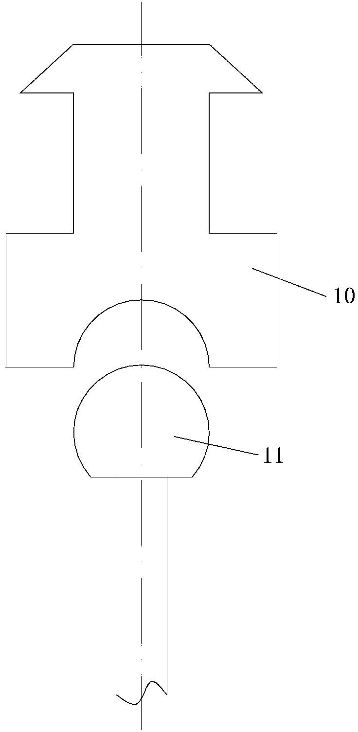 Plastic insert heating softening apparatus