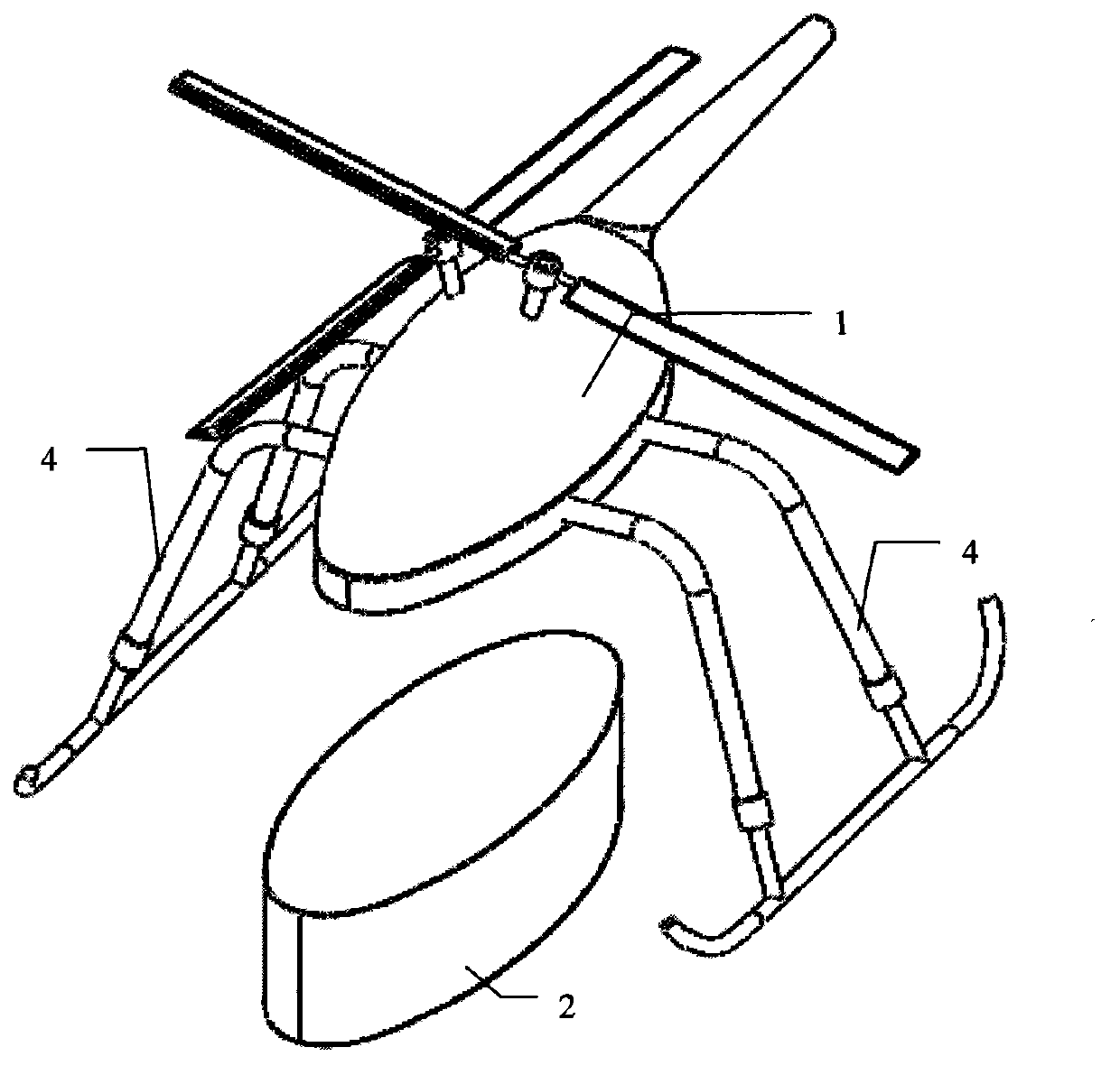 Modularized pilotless helicopter for task loads