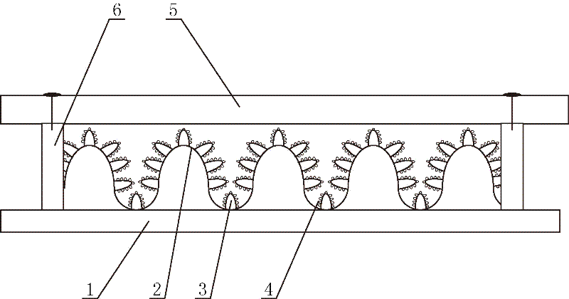 Composite bionic solar cell panel