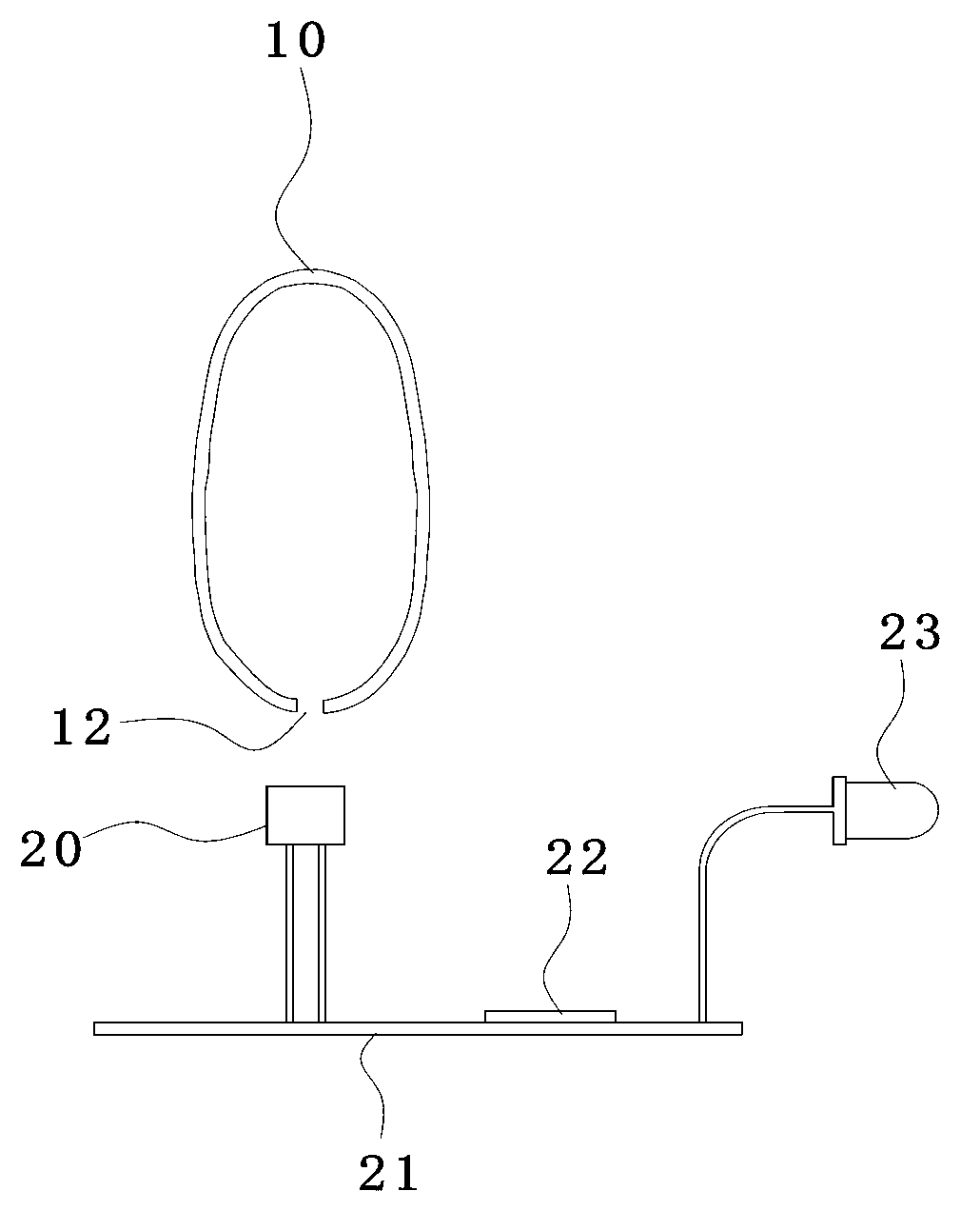 Airflow control switch and toy containing same