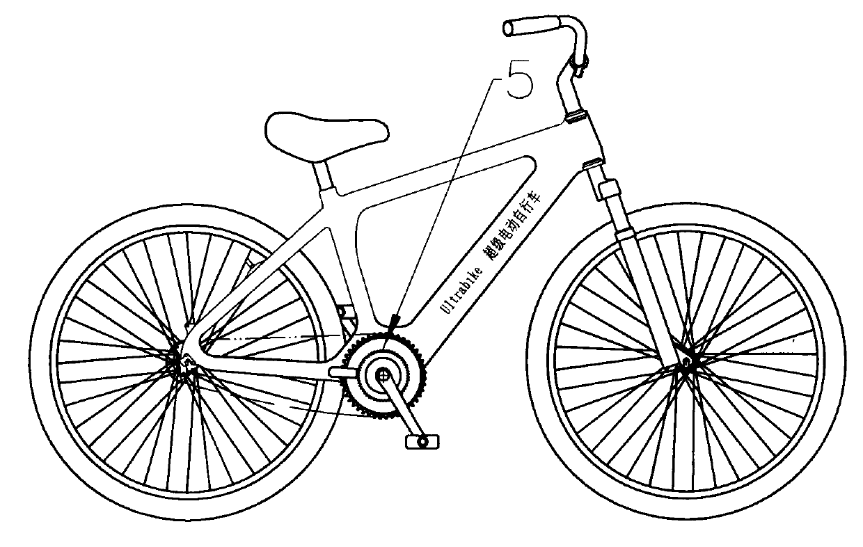 Super electric bicycle