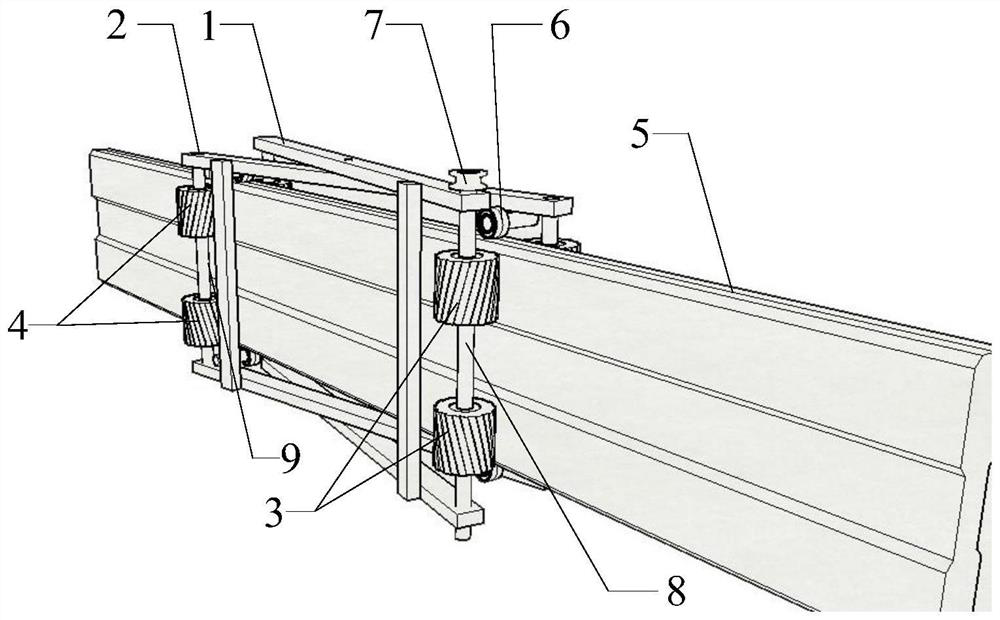 Wheelchair assistance system for crossing overpasses