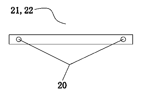 Concrete foundation embedded bolt bracket and embedding method for concrete foundation embedded bolts