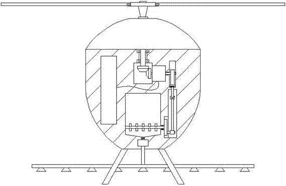 Pesticide spraying device of unmanned aerial vehicle