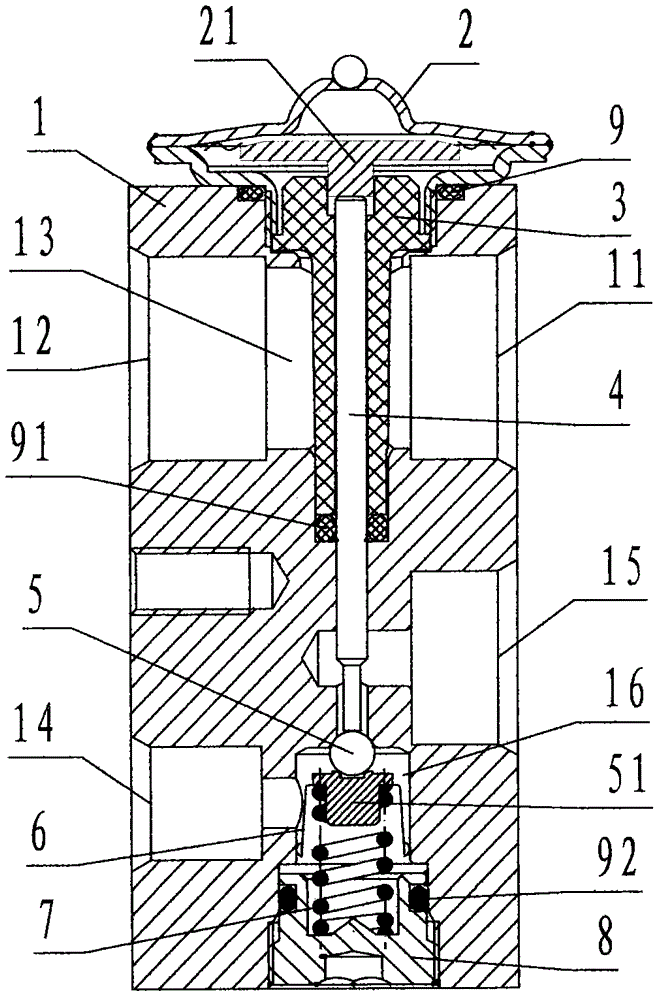 Vibration-damping and noise-eliminating thermal expansion valve