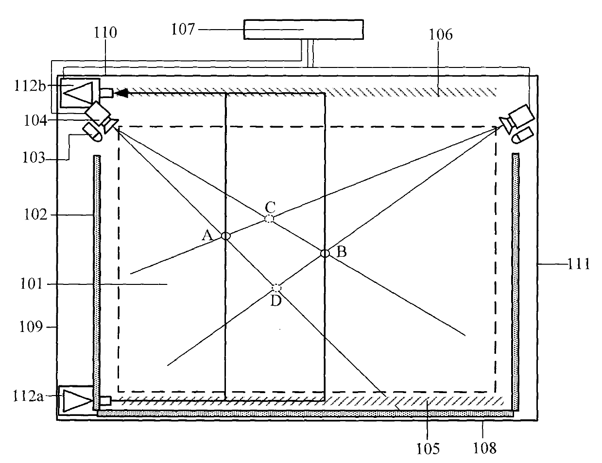 Touch system and multi-point positioning method