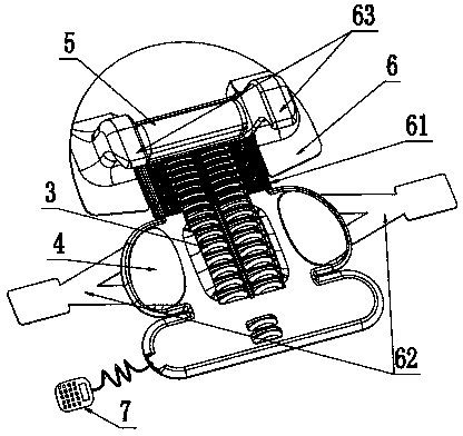 Spine physical therapeutic instrument