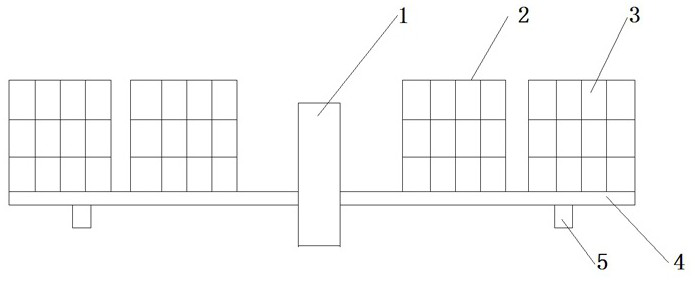 Large-scale superposable self-control sailboard type vertical axis wind power device