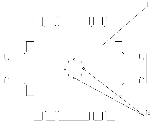 Precision forming mold for engineering composite material transmission pieces