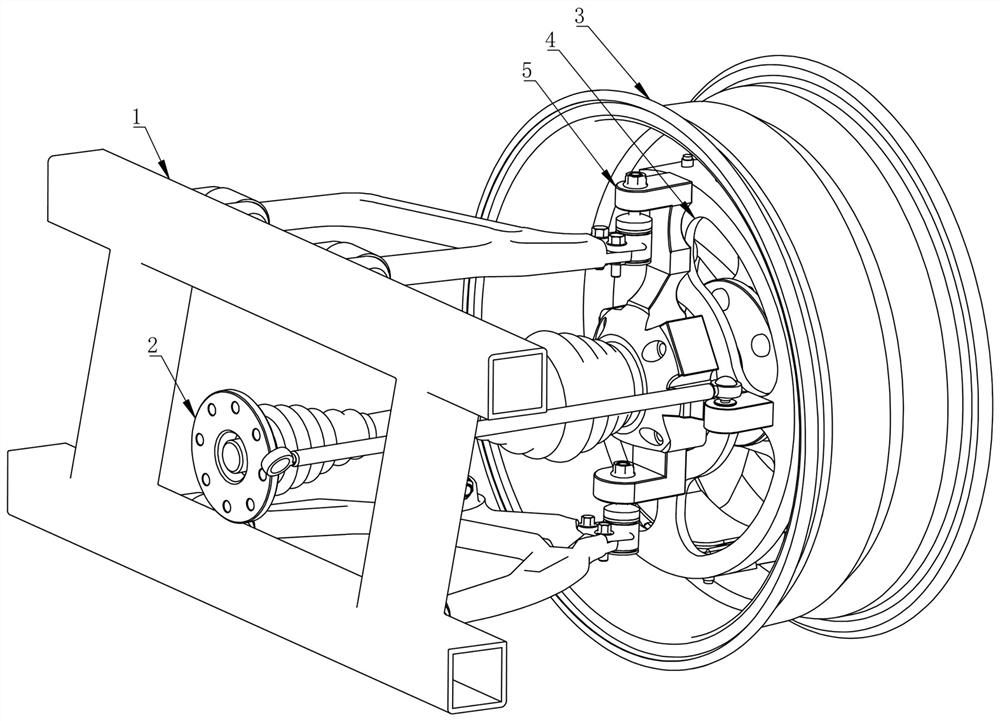 A car brake disc capable of rapidly cooling down