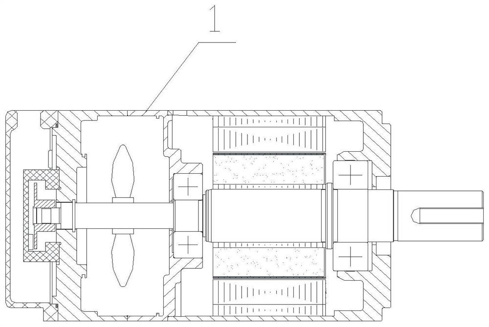 Shell assembly and motor