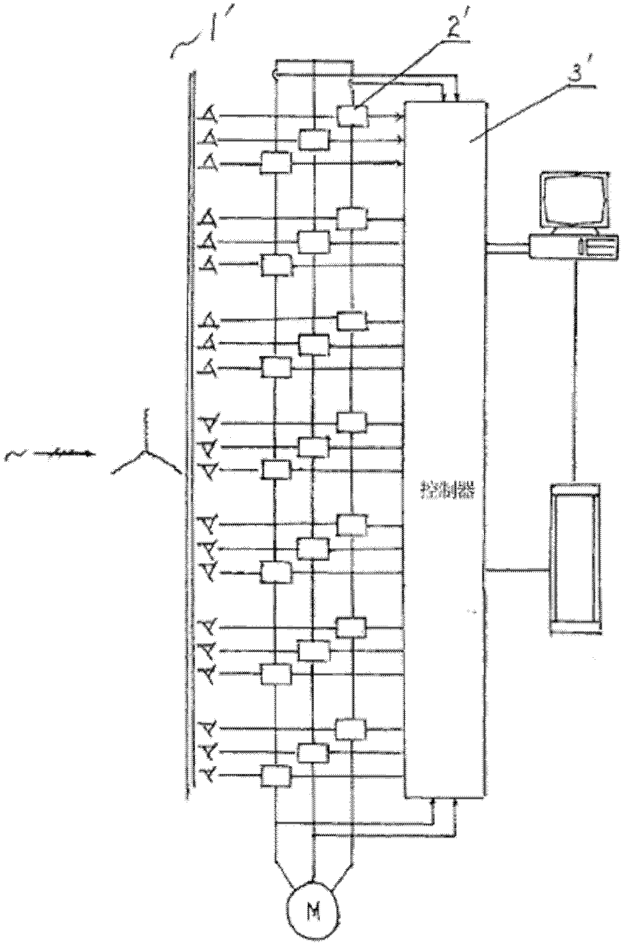 Four-quadrant three-level power unit and high-voltage inverter