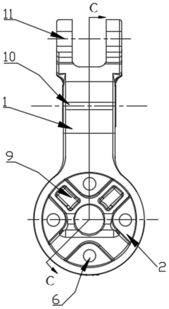 Knife pouch structure