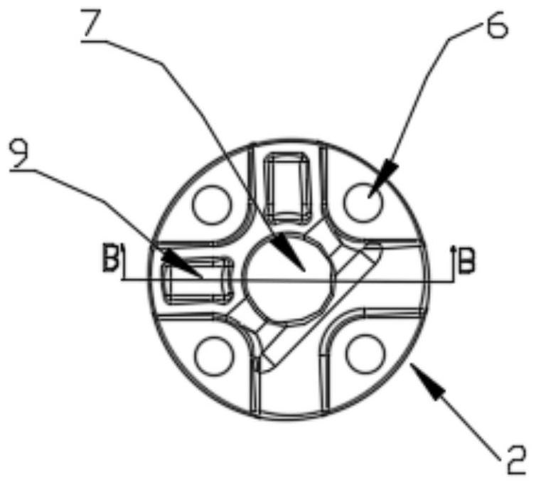 Knife pouch structure