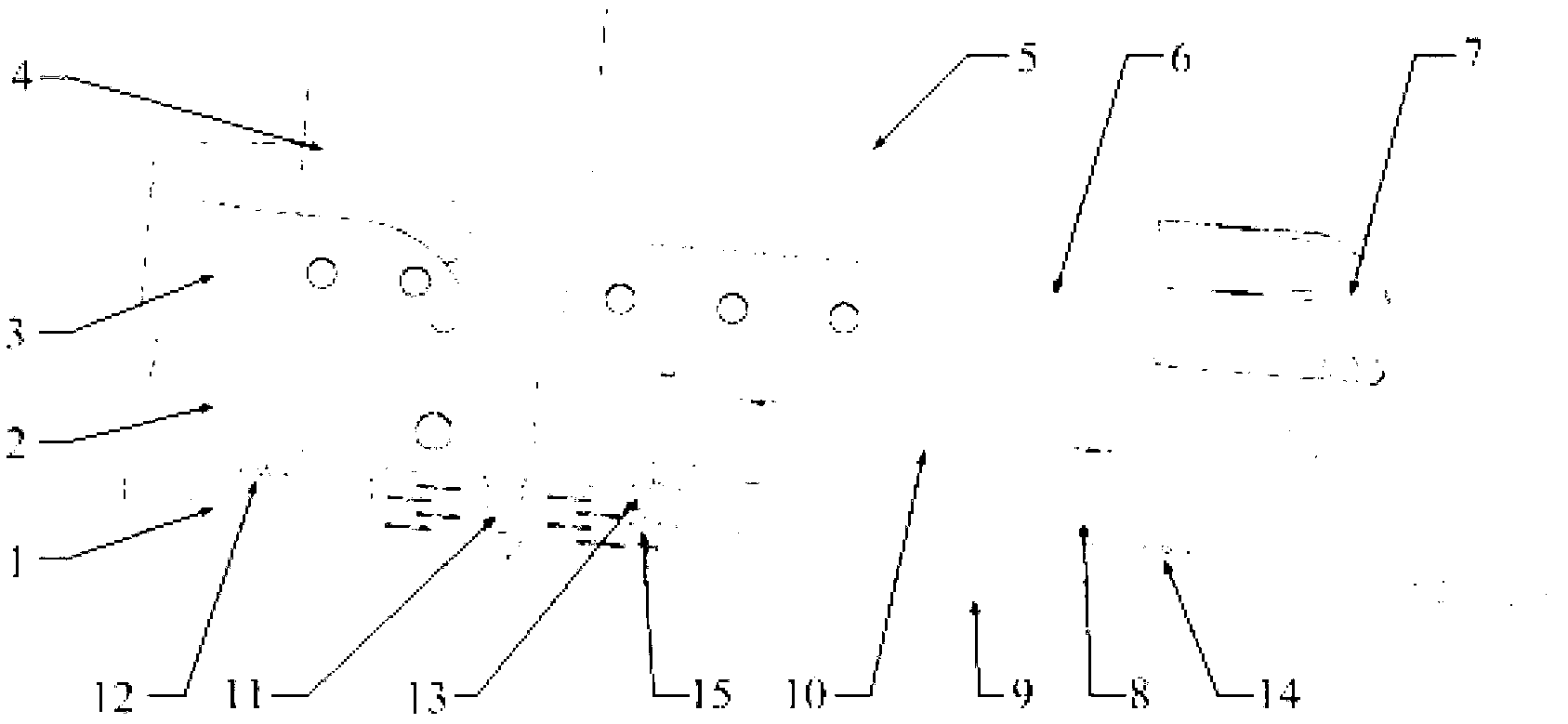 Foot board device for measuring foot applied force